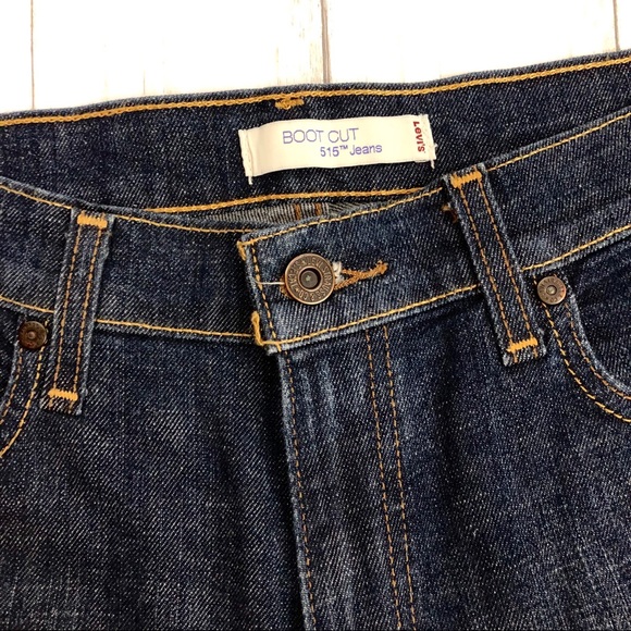 LEVI’S 515 Bootcut 10s Denim Jeans - Picture 5 of 8